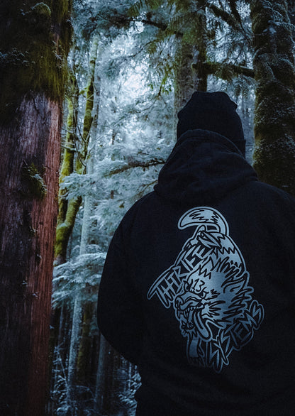 Never Sleep Wolf Hoodie