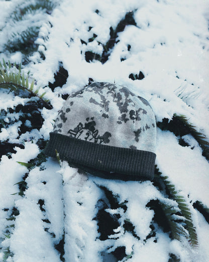 Alpine Flecktarn Cuffed Knit Beanie