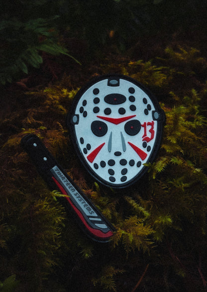 Friday the 13th PVC Patch Set