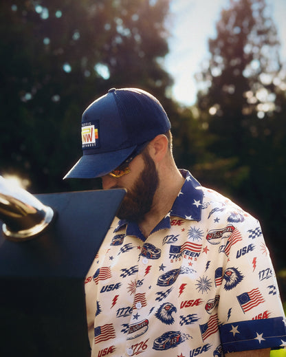 Patriot Button Up Shirt - Extra Relaxed Fit