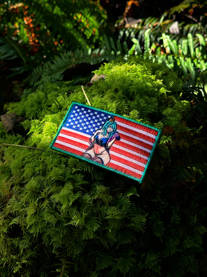 Slush Queen Embroidered Flag Patch
