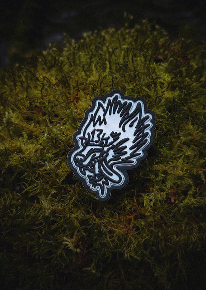 Wolf Head PVC Patch