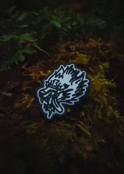 Wolf Head PVC Patch