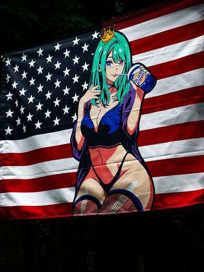 Slush Queen USA Flag