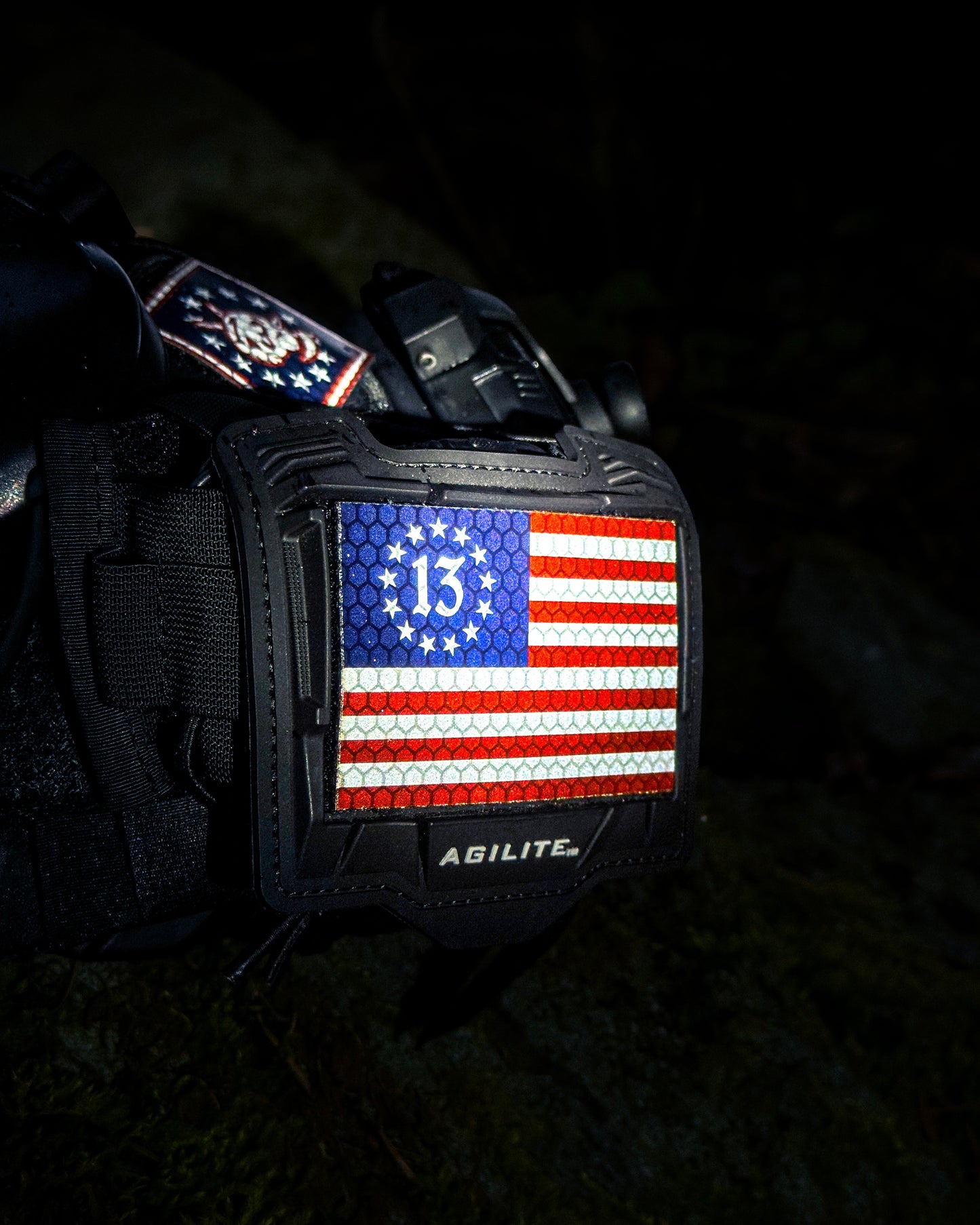 3x2 - Patriotic 13 Betsy Flag Patch