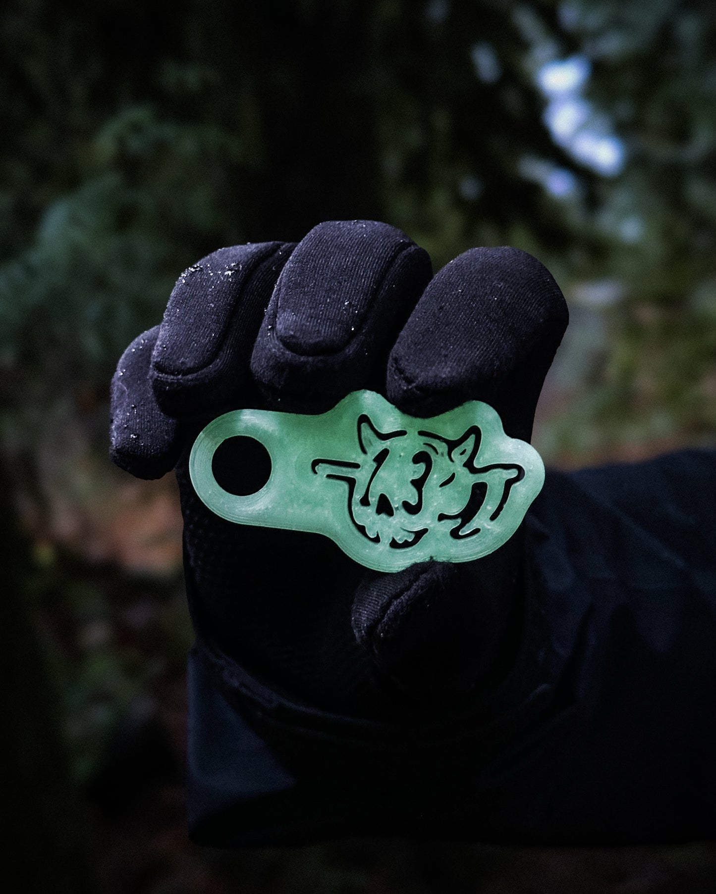 Reaper Stencil Keychain