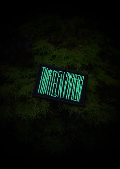 Night Cult Logo Embroidered Patch - Glow in the Dark