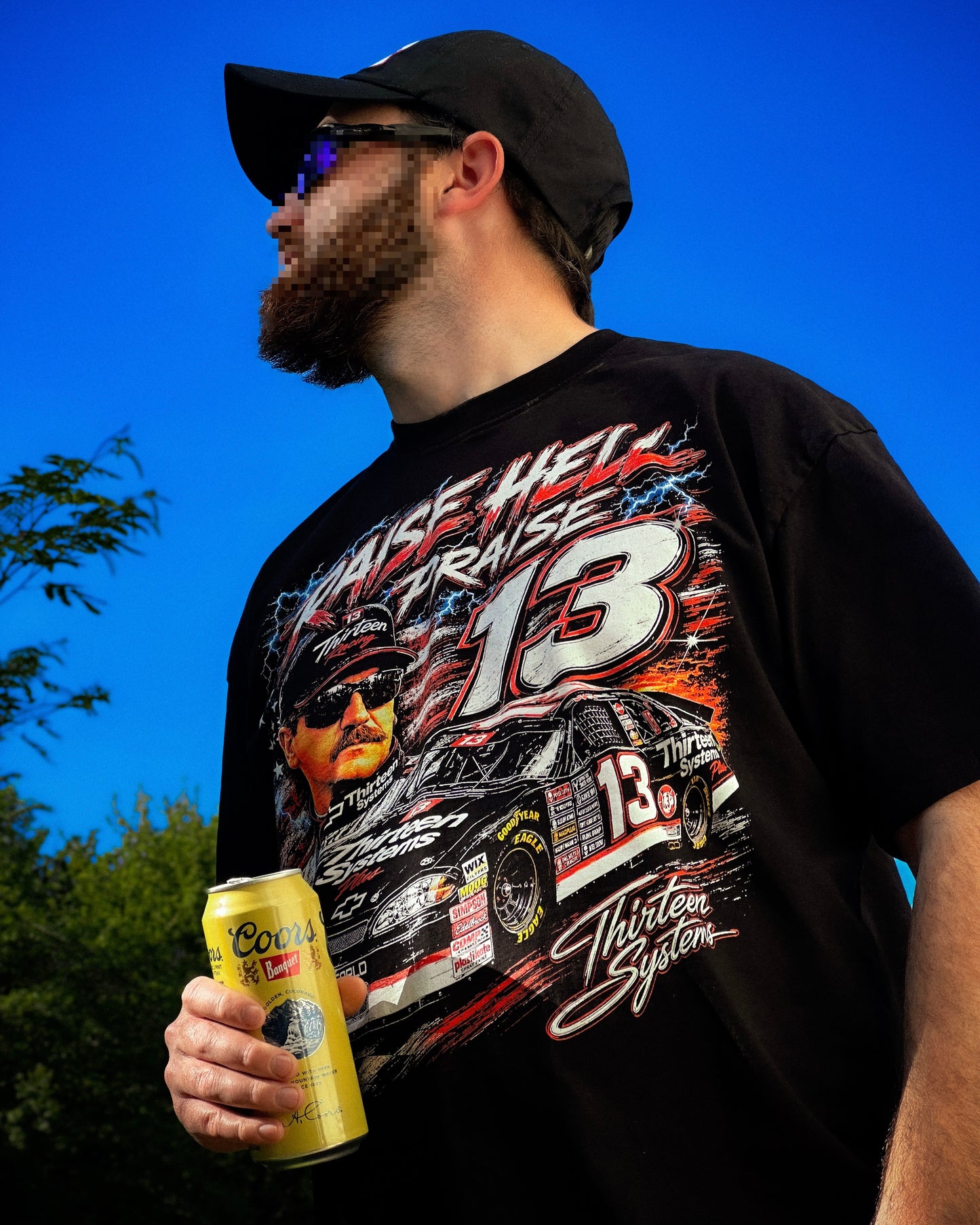 Raise Hell Premium Heavyweight Tee