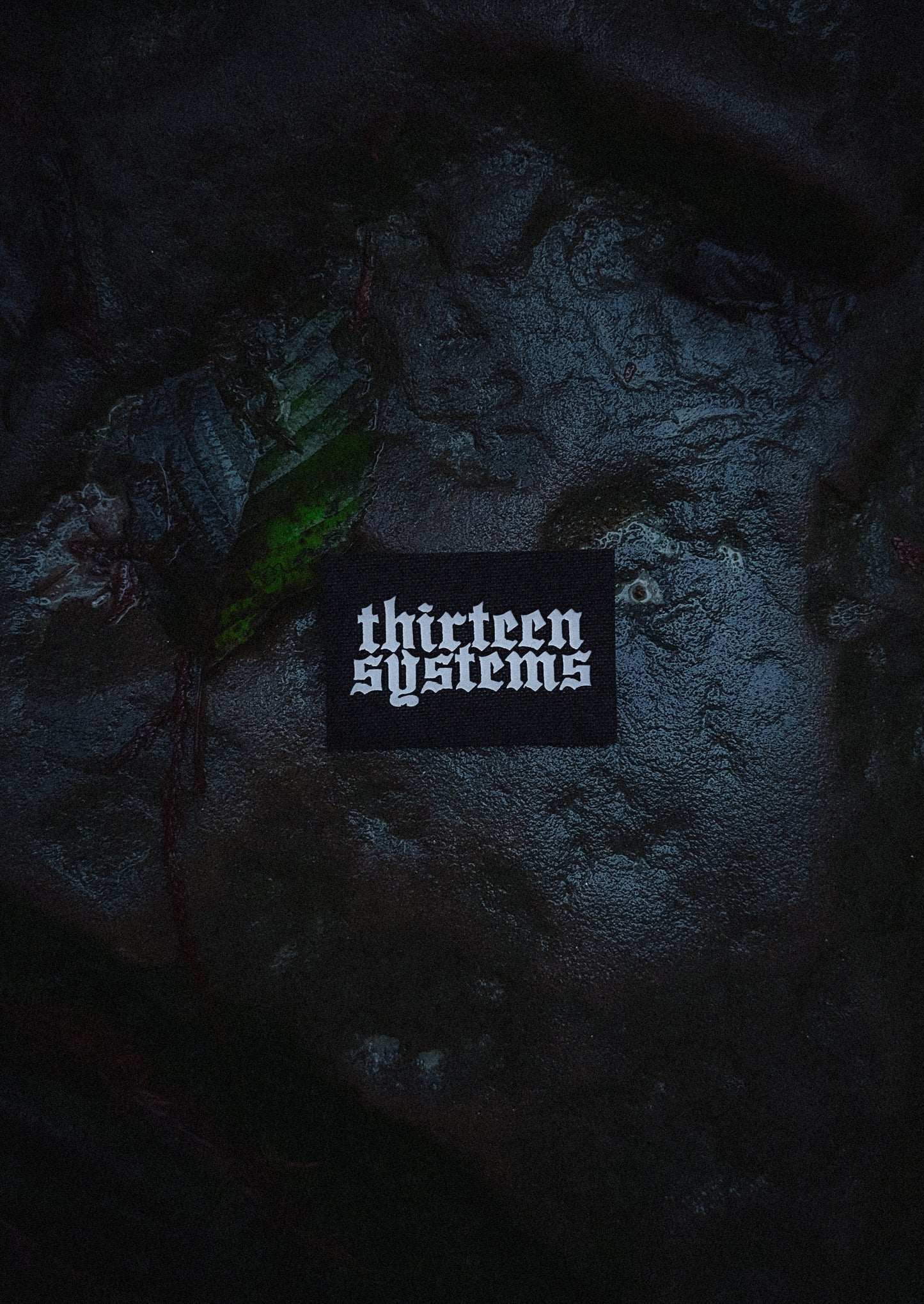 Cold Bloodshot Thirtreen Systems Logo 3x2 Patch