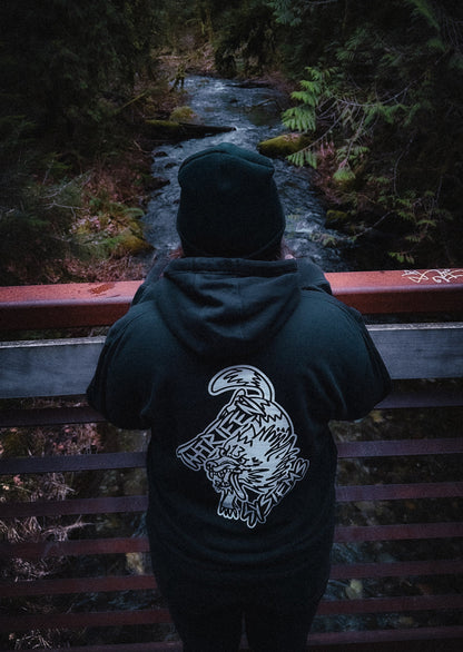 Never Sleep Wolf Hoodie