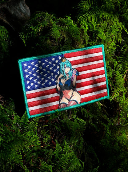 Slush Queen Embroidered Flag Patch