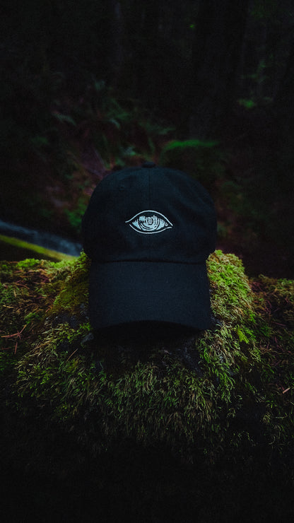 All Seeing Eye Dad Hat - Black