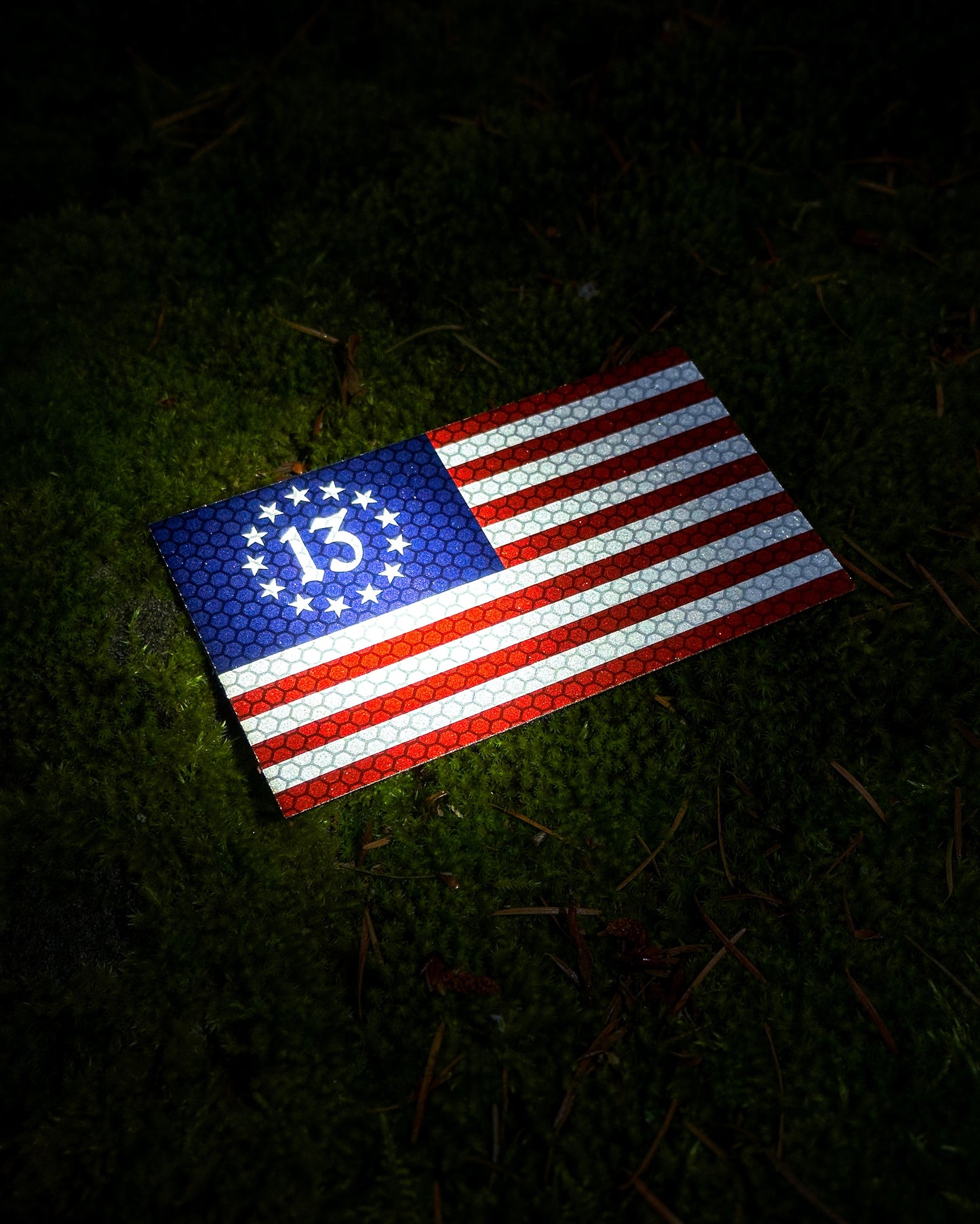 5x3 - Patriotic 13 Betsy Flag Patch