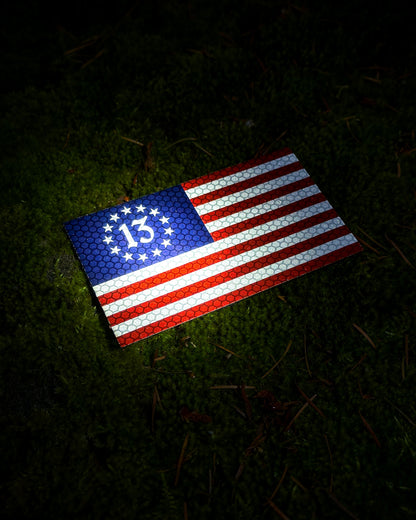 5x3 - Patriotic 13 Betsy Flag Patch