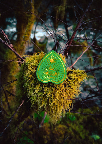 Ouija Planchette Patch - St. Patrick's Pride