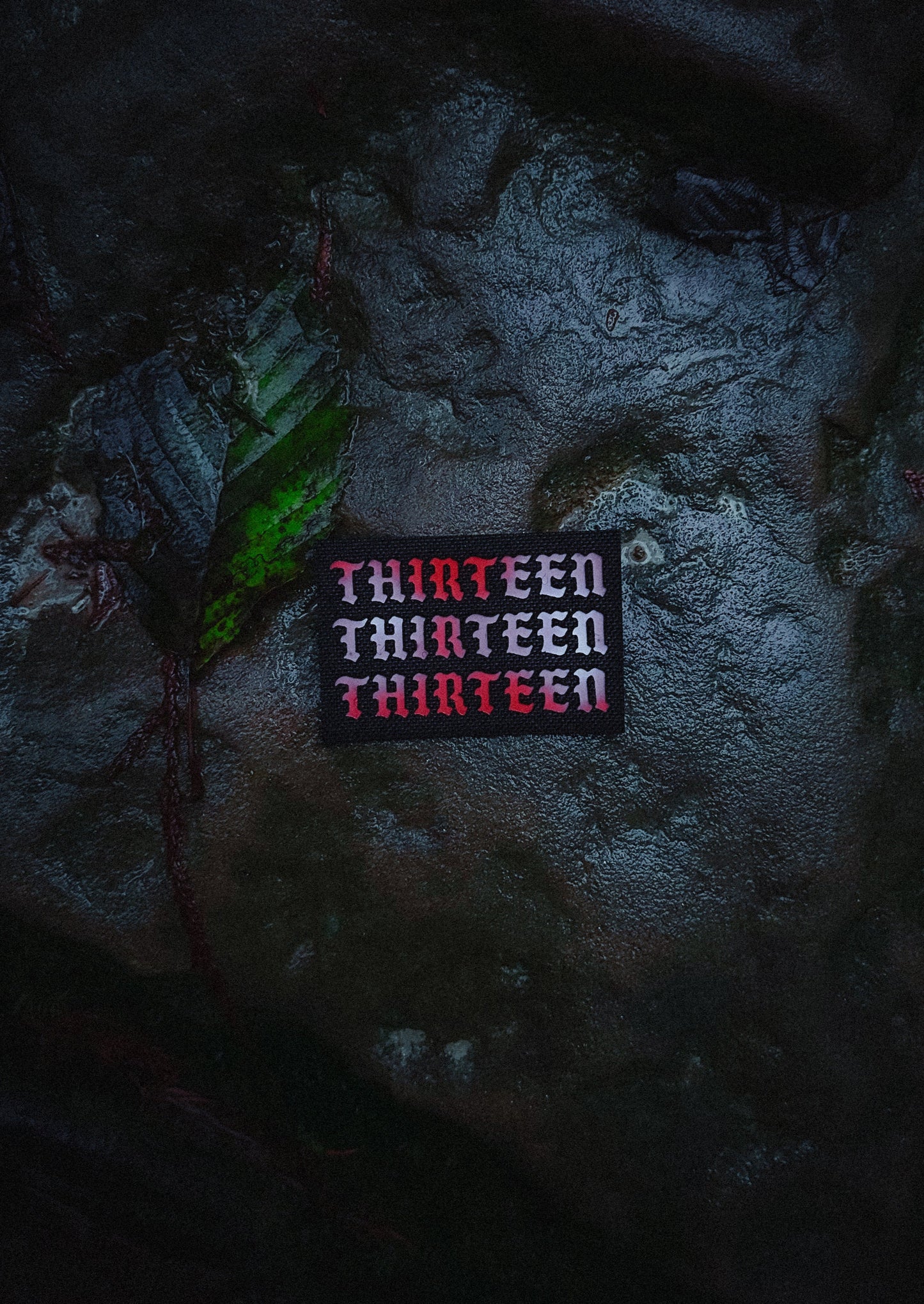 Cold Bloodshot Triple Thirteen 3x2 Patch