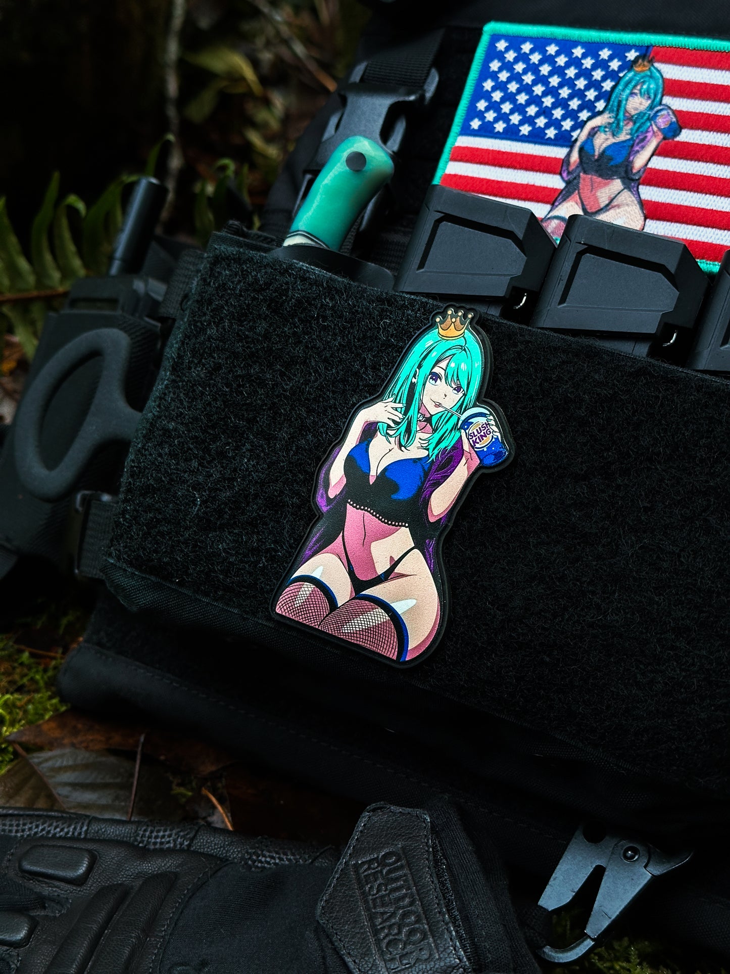 Slush Queen Printed PVC Patch