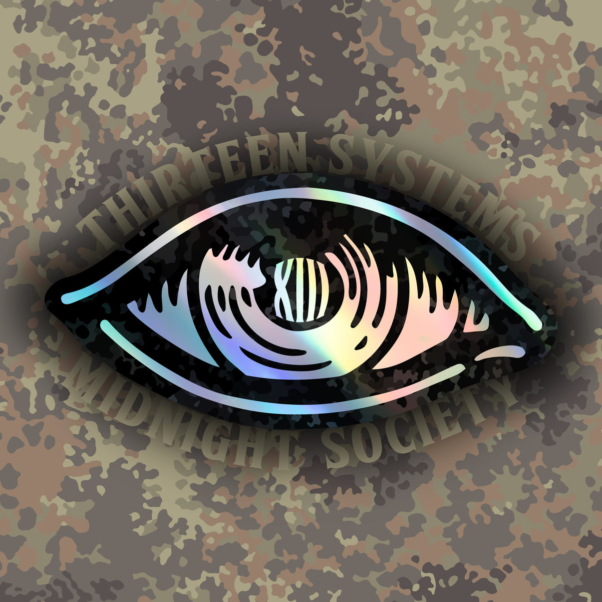 Blacktarn All Seeing Eye Holographic Slap – Thirteen Systems