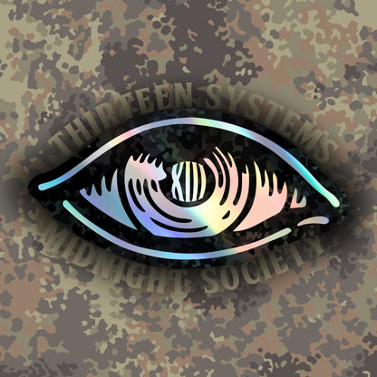 Blacktarn All Seeing Eye Holographic Slap