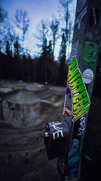 Thirteen Skate Logo Giant Ramp Slap