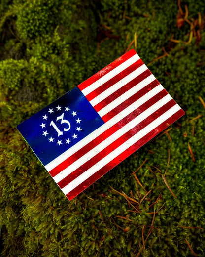 13 Betsy Flag Holographic Slap