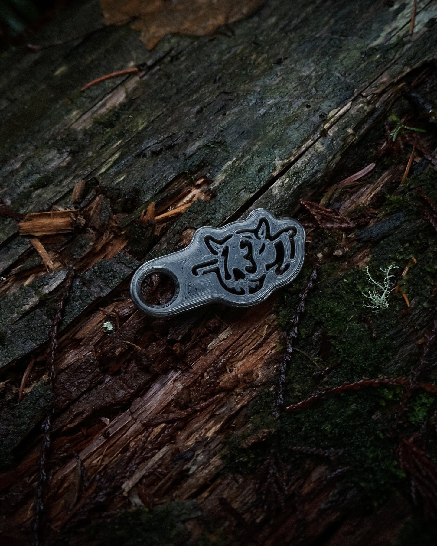 Reaper Stencil Keychain