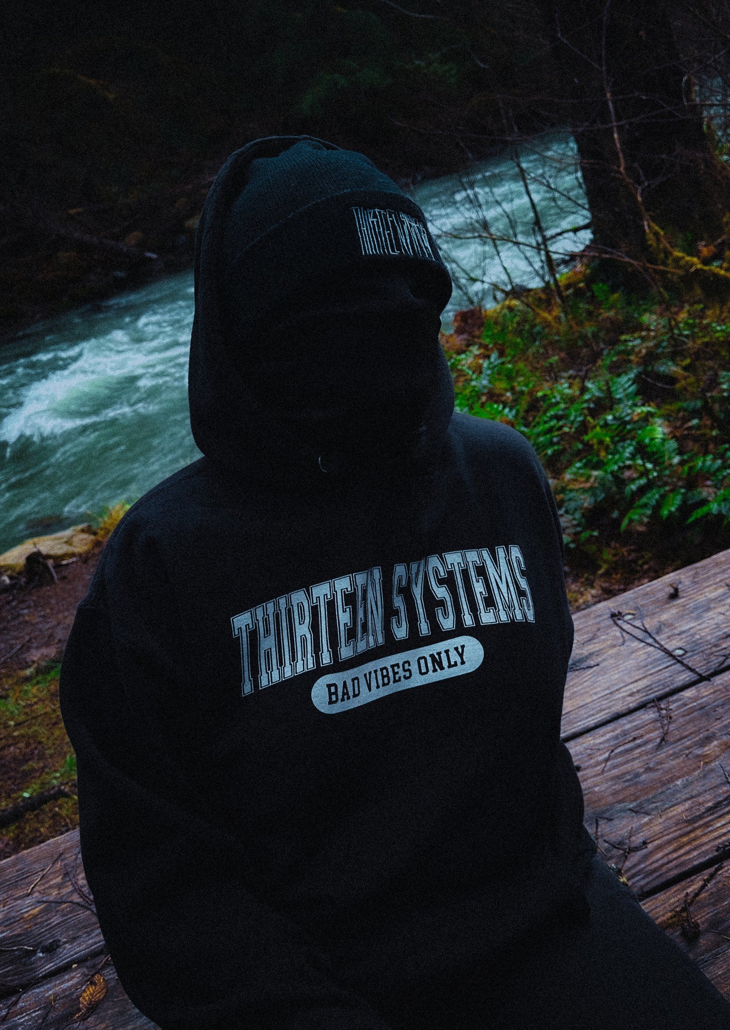 Thirteen Bad Vibes Only Hoodie