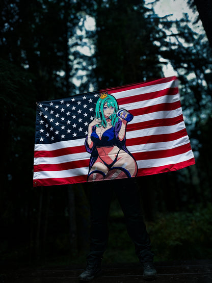 Slush Queen USA Flag