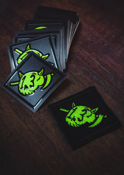 Reaper Badge Patch - Toxic Green