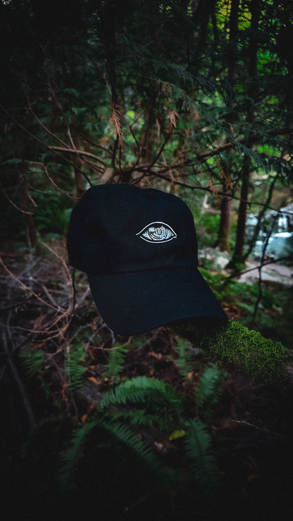 All Seeing Eye Dad Hat - Black