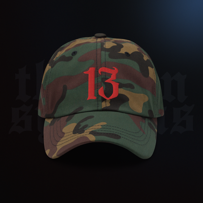 13 - Dad Hat - M81/Red