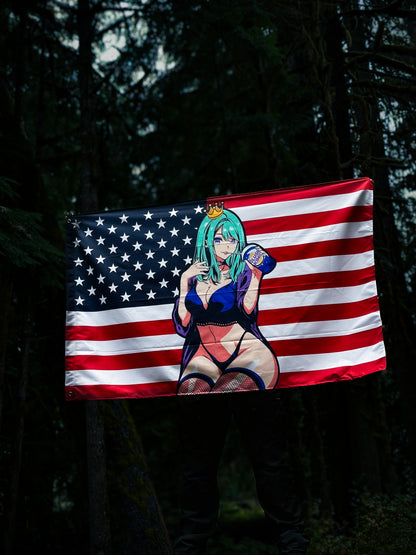 Slush Queen USA Flag