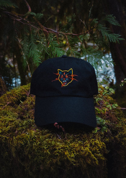 Black Cat Dad Hat