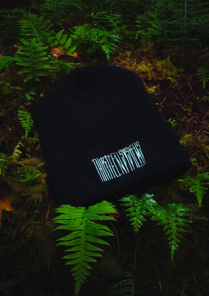 Thirteen Dark Logo Beanie - Black