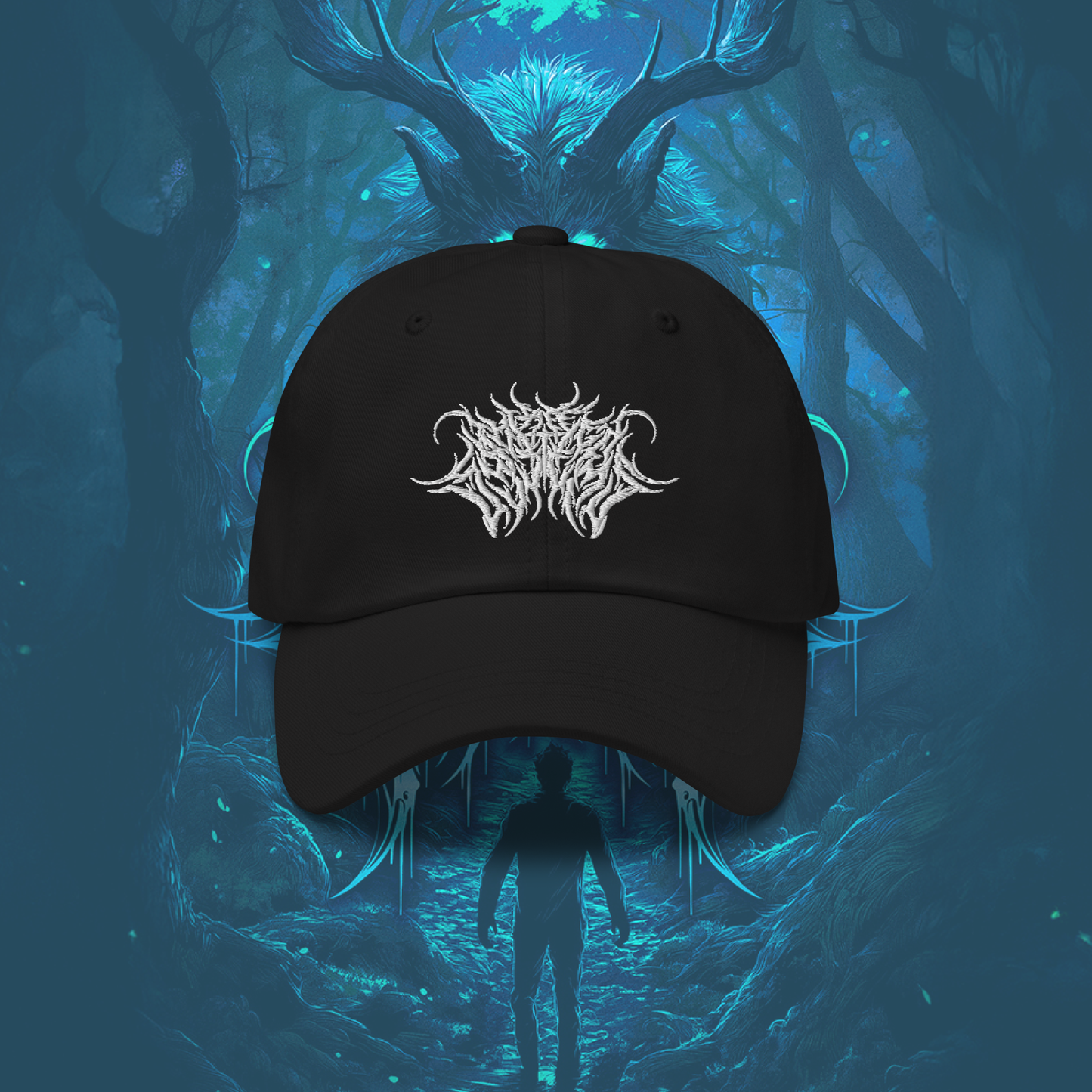 Deathcore Dad Hat - Black/White