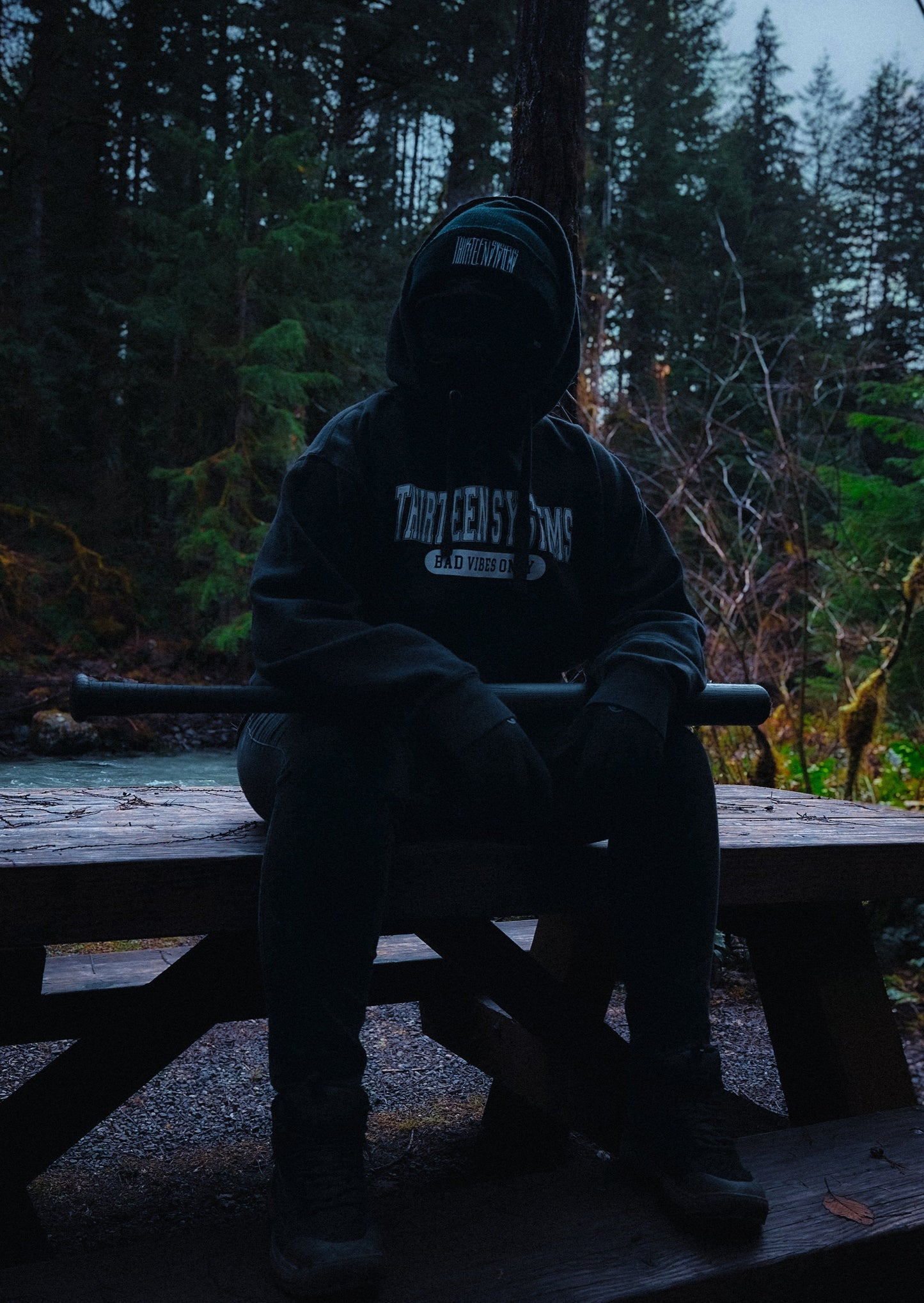 Thirteen Bad Vibes Only Hoodie