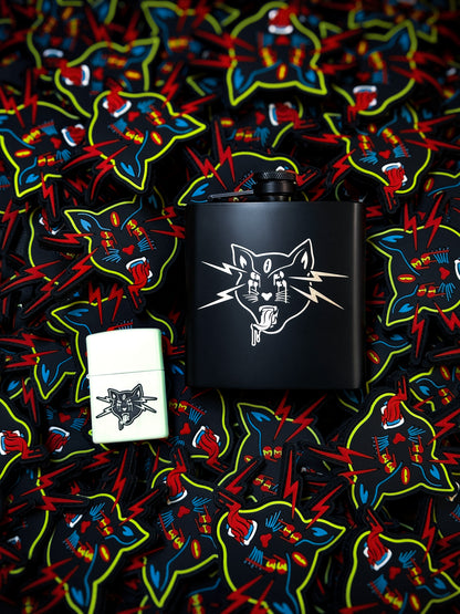 Black Cat v2 - PVC Glow Patch
