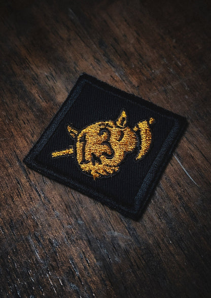 Reaper Badge Patch - Eclipse Black