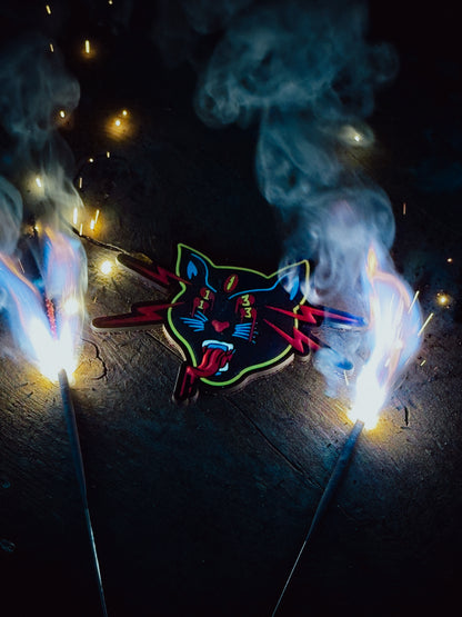 Black Cat v2 - PVC Glow Patch