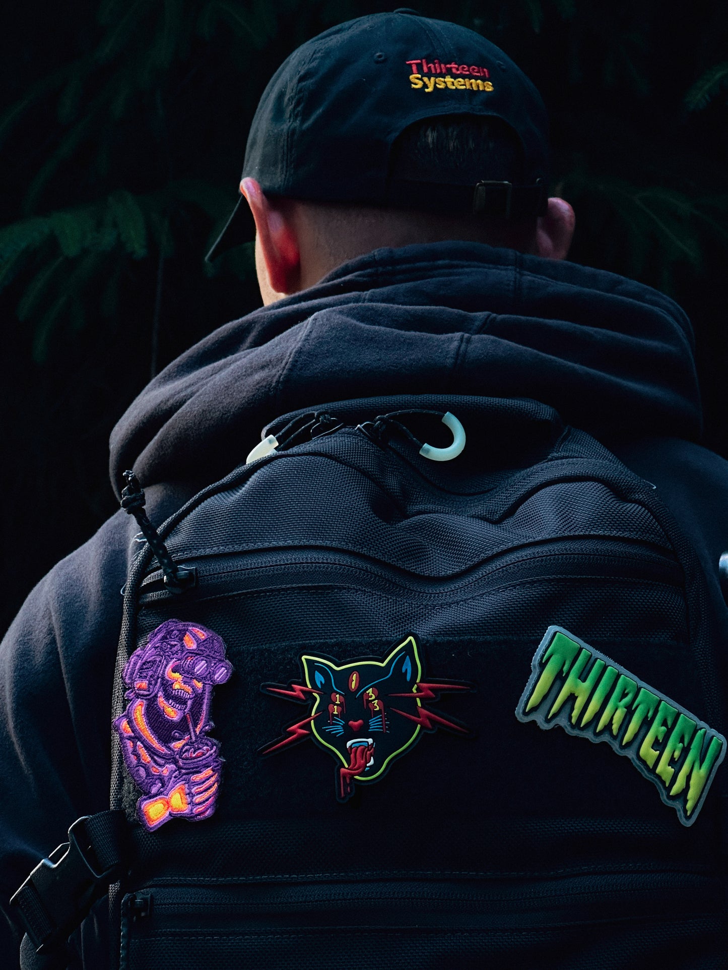 Black Cat v2 - PVC Glow Patch