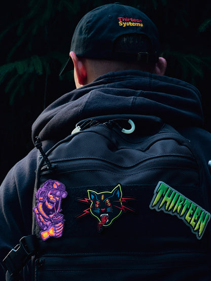Black Cat v2 - PVC Glow Patch