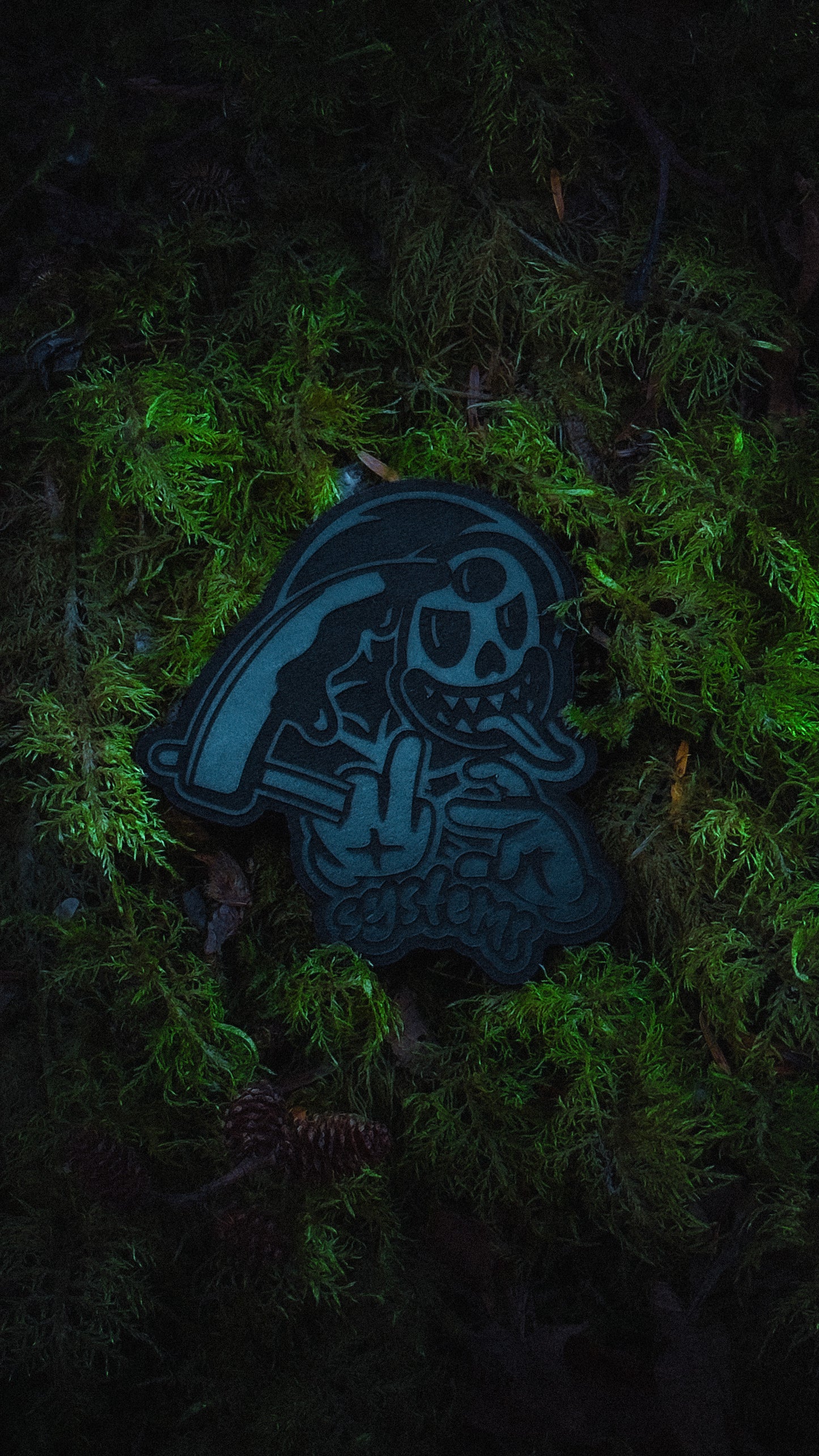 Rubberhose Reaper Leather Patch