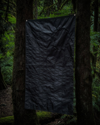 Blacked Out Betsy Ross American Flag