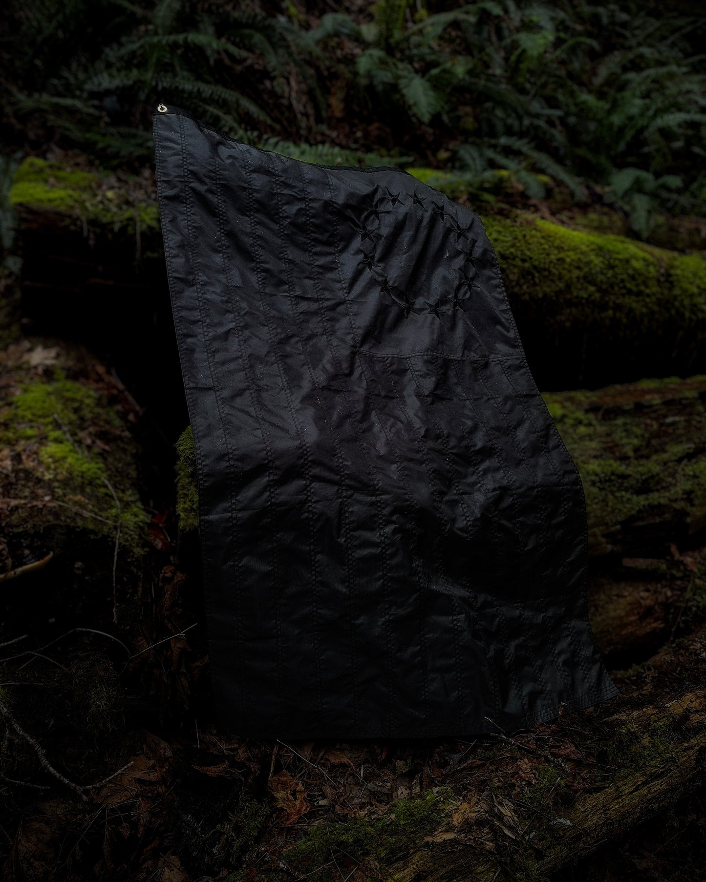Blacked Out Betsy Ross American Flag