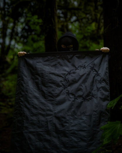 Blacked Out Betsy Ross American Flag