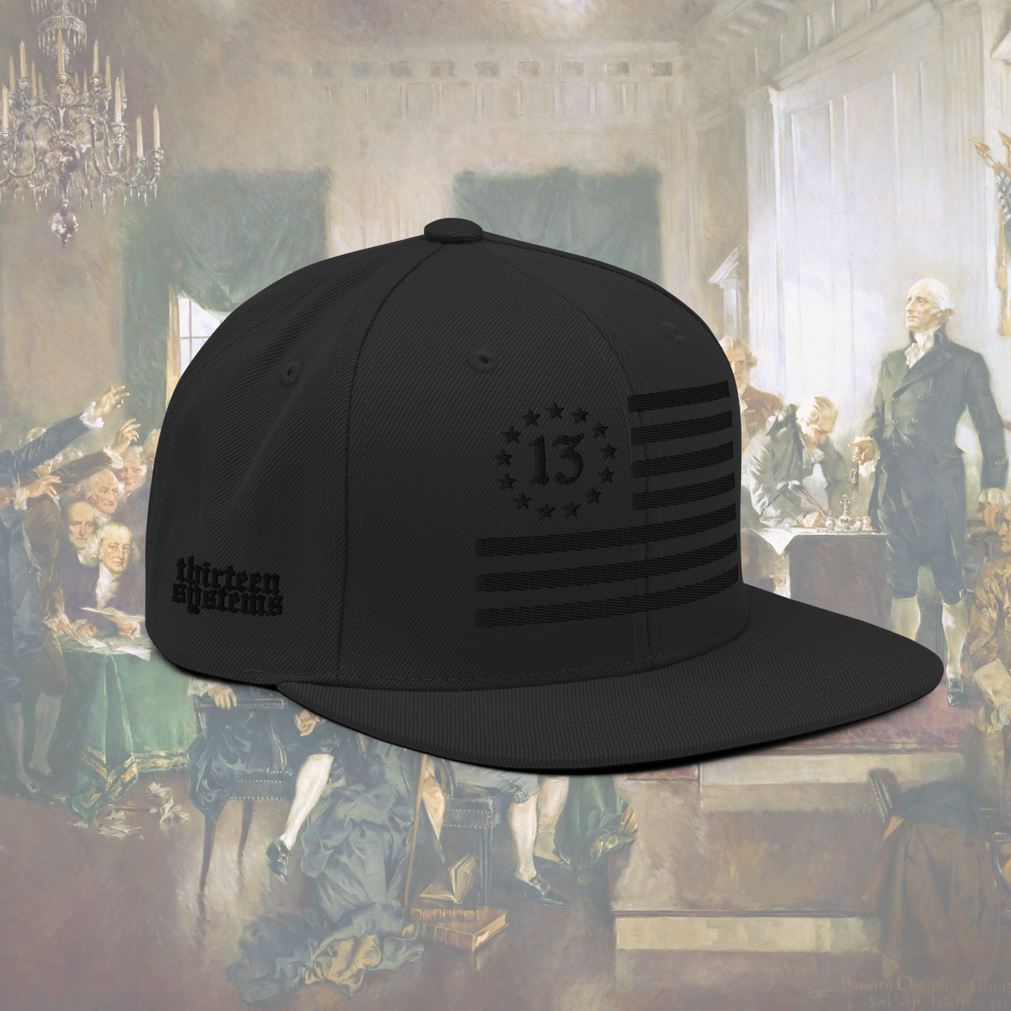 Thirteen Colonies Flatbill Snapback Hat