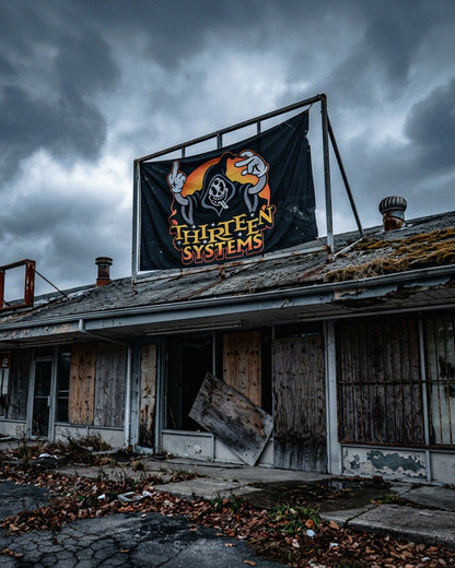 Thirteen Systems Halloween Reaper Flag