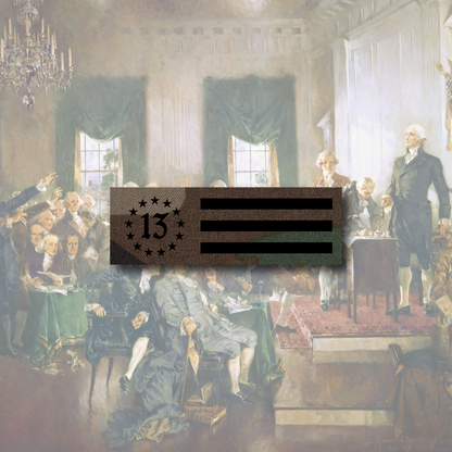 Thirteen Colonies Flag Patches