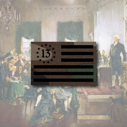 Thirteen Colonies Flag Patches
