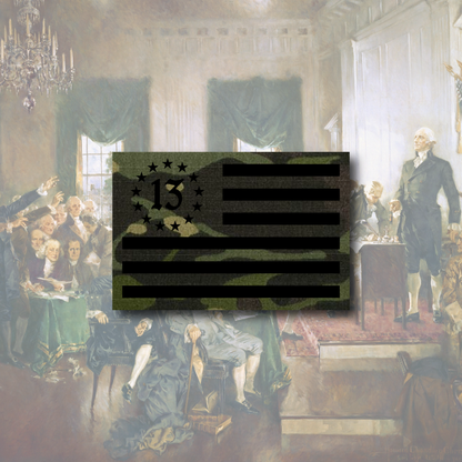 Thirteen Colonies Flag Patches